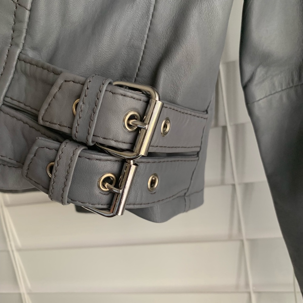 Walter Baker Studded Leather Jacket - Picture 8 of 8